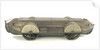 Full hull model, lifeboat, starboard broadside - hatch closed by unknown
