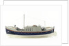 Full hull model, Oakley Mark II self-righting lifeboat, port broadside by unknown