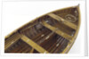 Full hull model, dinghy, interior detail by unknown