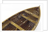 Full hull model, dinghy, interior detail by unknown
