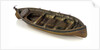 Full hull model, 8-oared whaleboat, starboard by unknown