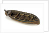 Full hull model, 8-oared whaleboat, starboard by unknown