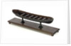Full hull model, 8 oared whaleboat, starboard by unknown