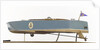'Miss Betty', port stern quarter waterline by Camper & Nicholsons Ltd.