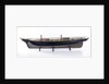 Accommodation model, yacht, port broadside by unknown