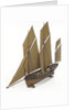 French 8-gun lugger by unknown