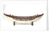 Full hull model, shields lifeboat, broadside by unknown