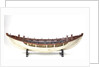Full hull model, shields lifeboat, broadside by unknown