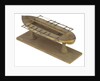 Full hull model, 16-oar outrigger lifeboat, port stern quarter deck by Unknown