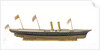 HMY 'Victoria & Albert', starboard broadside by Unknown