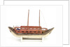Full hull model representing 'Noddea' and 'Refuge', starboard broadside by unknown