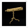 Portable reflector telescope by James Short