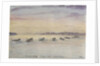 Gamla Carleby, June 7th 1854. The boats going in. by Dr Edward Hodges Cree