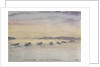 Gamla Carleby, June 7th 1854. The boats going in. by Dr Edward Hodges Cree