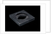 Square metal box by unknown