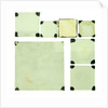 Seven glass slides by unknown