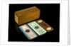 Microscope slide and box by unknown