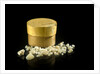 Pill box containing 'Tabas__ from Sir D B___' by unknown