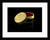 Pill box containing 'Apophyllite' by Unknown