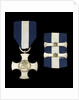 Distinguished Service Cross, with two bars, obverse by Garrard & Co.