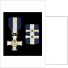 Distinguished Service Cross, with two bars, obverse by Garrard & Co.