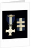 Distinguished Service Cross, with two bars, reverse by Garrard & Co.