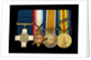 Medals awarded to Alfred William Newman RN (obverse, l to r, MED2034-2037) by Percy Metcalf