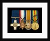 Medals awarded to Alfred William Newman RN (obverse, l to r, MED2034-2037) by Percy Metcalf