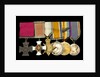 Medals awarded to Rear Admiral Dobson VC DSO (obverse, l to r, MED2102-2107) by Hancocks & Co