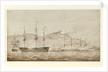 HMS 'Wellesley', HMS 'Columbine' and HMS 'Grisel' by William Joy