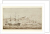 HMS 'Wellesley', HMS 'Columbine' and HMS 'Grisel' by William Joy