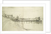 Study for a jetty at Greenwich by Jesse Dale Cast