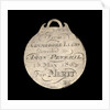 Prize medal, River Fencibles 1804, reverse by unknown