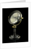 Achromatic convex burning lens by Dollond in a mahogany frame by Dollond