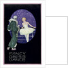 Front cover of menu from RMSP 'Araguaya': fancy dress dance, depicting ballerina and perriot by Kenneth D. Shoesmith