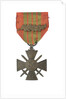 Croix de Guerre 1943, obverse by unknown