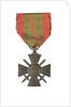 Croix de Guerre 1943, reverse by unknown