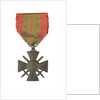 Croix de Guerre 1943, reverse by unknown