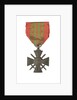 Croix de Guerre 1943, reverse by unknown