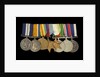Medals awarded to P. S. N. SMITH CPO RN (obverse, l to r, MED1196-1203) by unknown