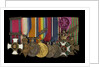 Medals awarded to Captain E. Wigram DSM RN (obverse, left to right, MED1219-1226) by W. Wyon
