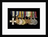 Medals awarded to Cdr J. L. Younghusband DSC (obverse, l to r, MED1228-1235) by Garrard & Co.