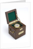 Tuning-fork marine chronometer in case by Bulova