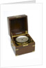 Marine chronometer in case by Hamilton Watch Co.