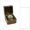 Marine chronometer in case by Hamilton Watch Co.