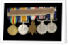 Medals awarded to Arthur Robert Blore (reverse, right to left, MED1860-1864) by B. Mackennal