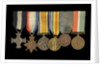 Medals awarded to Commander H. J. Bray DSC (obverse, left to right, MED1093-1098) by unknown