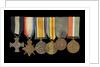 Medals awarded to Commander H. J. Bray DSC (obverse, left to right, MED1093-1098) by unknown