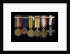 Medals awarded to Commander H. J. Bray DSC (reverse, right to left, MED1093-1098) by unknown