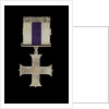 Military Cross, reverse by unknown